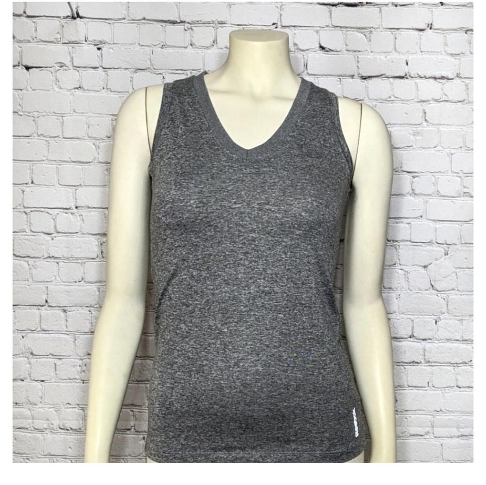 Reebok Womens Tank gray sleeveless workout  XS